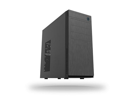 CHIEFTEC skříň Elox Series HC-10B, Miditower, USB 3.0, Black with Hair brush design front panel, bez zdroje