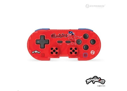 Hyperkin Pixel Art Miraculous Bluetooth Controller for Nintendo Switch/PC/Mac/Android (Ladybug)