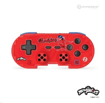 Hyperkin Pixel Art Miraculous Bluetooth Controller for Nintendo Switch/PC/Mac/Android (Ladybug)