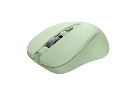 TRUST myš Mydo tichá bezdrátová myš, optická, USB, zelená TRUST myš Mydo tichá bezdrátová myš, optická, USB, zelená