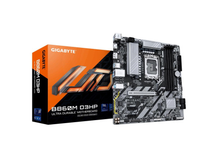 GIGABYTE MB Sc LGA1851 B860M D3HP, Intel B860, 4xDDR5, 1xDP, 1xHDMI, mATX