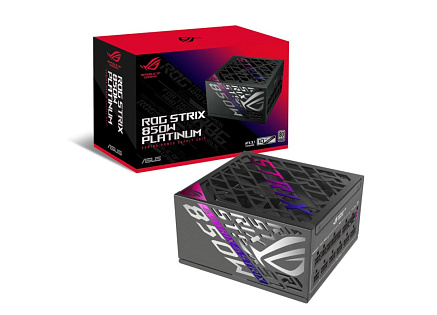 ASUS zdroj ROG STRIX 850W, 120mm, 80Plus Platinum, černá