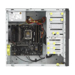 ASUS Workstation E500A, bez procesoru, bez pamětí, bez grafiky, 550W, černá