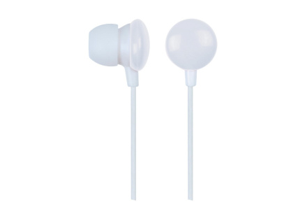 GEMBIRD sluchátka MHP-EP-001 pro MP3, bílá