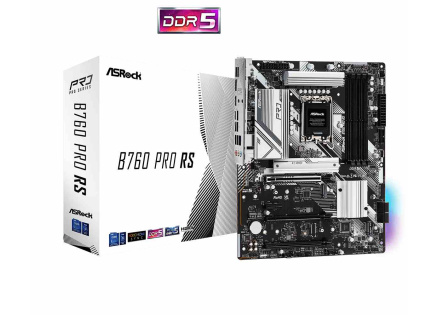 ASRock MB Sc LGA1700 B760 PRO RS, Intel B760, 4xDDR5, 1xDP, 1xHDMI