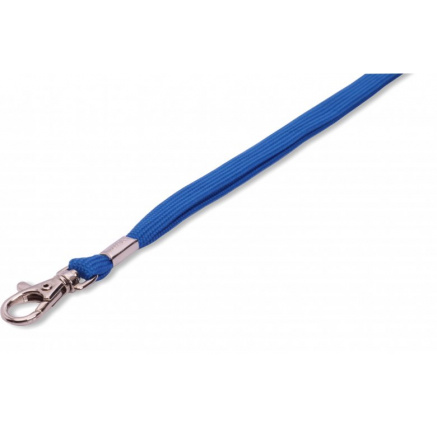 Šňůrka ROSE s karabinou modrá Šňůrka ROSE s karabinou modrá
