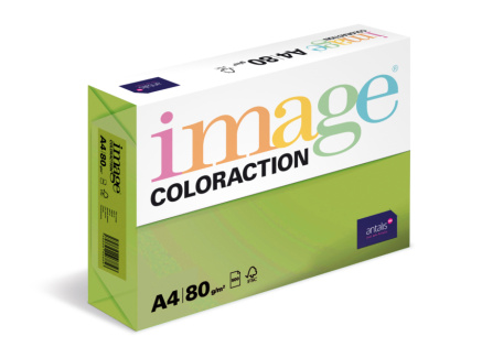 Antalis Papír Image Coloraction Java - středně zelená (MA42) A4 (80g/100ks)