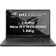 ASUS NTB ROG Zephyrus G14 - 14",AMD Ryzen 7-5800HS,16GB,1TSSD,NVIDIA GeForce RTX 3060,W10H,Šedá