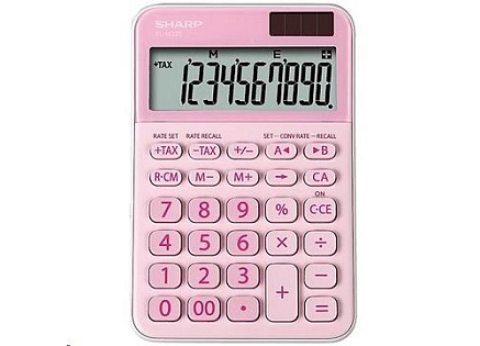 SHARP kalkulačka - ELM335BPK - růžová