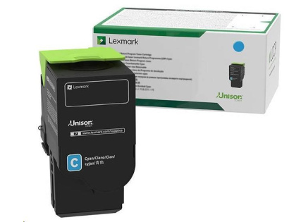 Lexmark azurový High cap. toner C232HC0 Return progam pro C2525, C2425 ,C2535, MC2325, MC2425, MS2535,MC2640 - 2 300 str