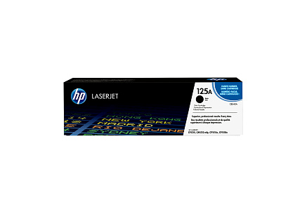 HP 125A Black LJ Toner Cart, CB540A (2,200 pages)