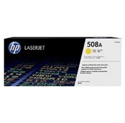 HP 508A Yellow LJ Toner Cartridge, CF362A (5,000 pages)