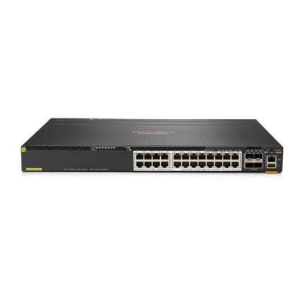 HPE Aruba Networking 6300M 24-port HPE Smart Rate 1/2.5/5GbE Class 6 PoE and 4-port SFP56 Switch