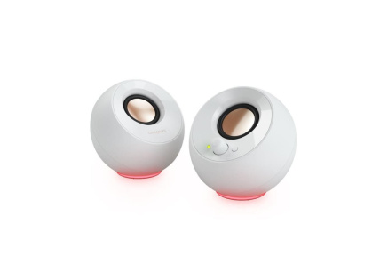 Creative repro Pebble SE - mobilní reproduktor - bílý