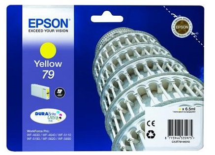 EPSON Ink bar WF-5xxx Series Ink Cartridge "Pisa" 79 Yellow (6,5 ml) (800 str.)