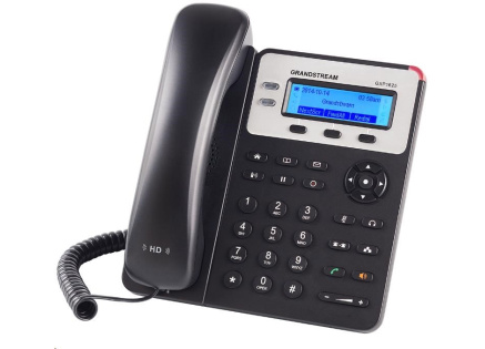 Grandstream GXP1620 [VoIP telefon - 2x SIP účet, HD audio, 3 program.tlačítka, switch 2xLAN 10/100Mbps]