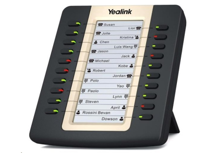 Yealink EXP20 expanzní modul, LCD, 20 tl., pro T27G/T27P/T29G