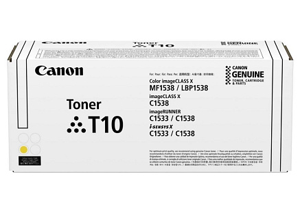 CANON TONER T10 YELLOW pro i-SENSYS X C1533i, C1533iF, C1538i, C1538Fi  (10 000 str.)
