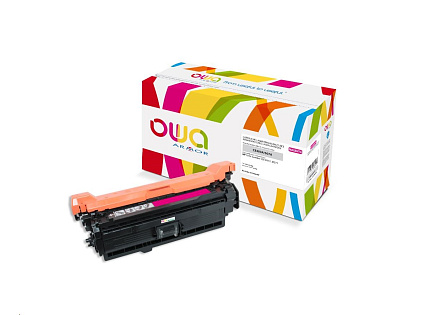 OWA Armor toner pro HP Color Laserjet Ese 500 M551, M575, 6000 Stran, CE403A, červená/magenta
