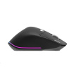 ACER bezdrátová myš Easy Fit Mouse,ergonomická,4000dpi,6 tlačítek,RGB,10m dosah,USB-C,BT,Black