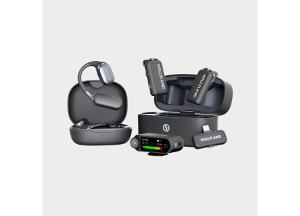 Hollyland LARK MAX 2 Ultimate Combo with OWS Monitor Earphone + Camera RX + USB-C RX