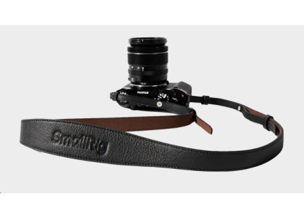 SmallRig 5208 Universal Leather Camera Shoulder Strap Black