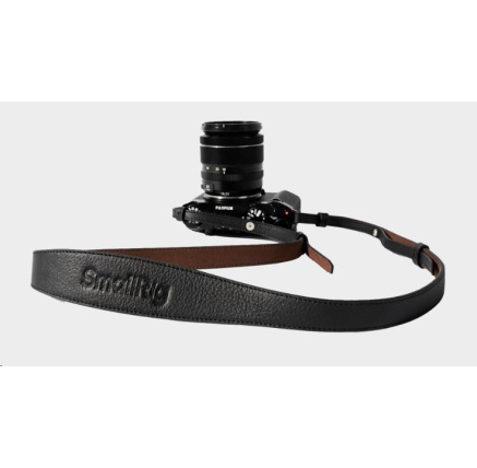SmallRig 5208 Universal Leather Camera Shoulder Strap Black