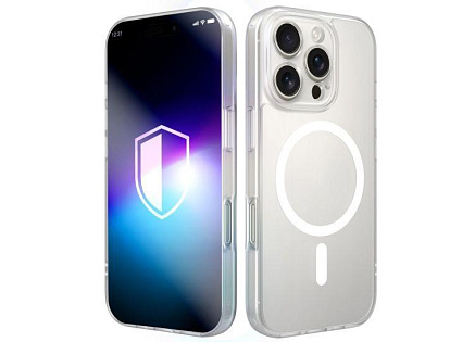 3mk ochranný kryt Misty MagCase White pro Apple iPhone 16 Pro Max 3mk ochranný kryt Misty MagCase White pro Apple iPhone 16 Pro Max