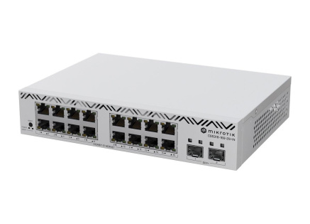 MikroTik CSS318-16G-2S+IN 18-portový switch (16x GB Eth, 2x SFP+) MikroTik CSS318-16G-2S+IN 18-portový switch (16x GB Eth, 2x SFP+)