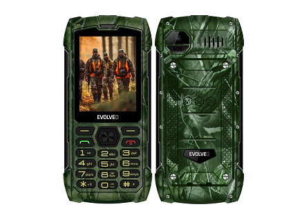 EVOLVEO StrongPhone H1, vodotěsný odolný Dual SIM telefon, kamufláž EVOLVEO StrongPhone H1, vodotěsný odolný Dual SIM telefon, kamufláž