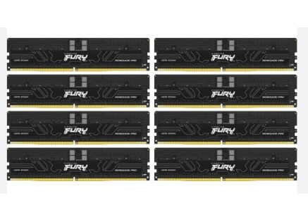 KINGSTON DIMM DDR5 256GB (Kit of 8) 5600MT/s CL36 FURY Renegade Pro ECC Reg PnP