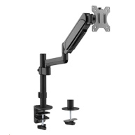 Držák monitoru Brateck LDT48-C012 jedno rameno na tyčovém držáku plynová vzpěra