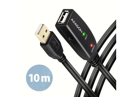 AXAGON ADR-210 USB2.0 Aktywny kabel przedłużający / repeater kabel, 10m