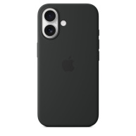 APPLE iPhone 16 Silicone Case with MagSafe - Black