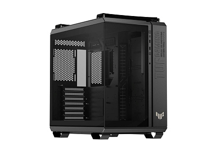 ASUS case TUF GAMING GT502 HORIZON, Mid Tower, průhledná bočnice, 4x 120mm ARGB Fan, černá