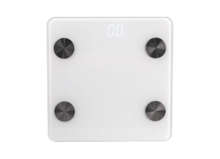 Orava EV-600 BT osobní váha, bluetooth, LED displej, kg/lb, Android, iOS, do 180 kg, skleněná