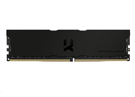 GOODRAM DIMM DDR4 32GB (Kit of 2) 3600MHz CL18 IRDM Pro, Černá GOODRAM DIMM DDR4 32GB (Kit of 2) 3600MHz CL18 IRDM Pro, Černá
