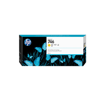 HP 746 300-ml Yellow Ink Cartridge