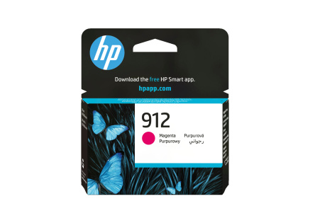 HP 912 Magenta Original Ink Cartridge (315 pages)