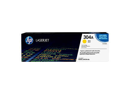 HP 304A Yellow LJ Toner Cart, CC532A (2,800 pages)