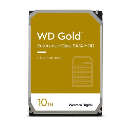 WD GOLD WD103KRYZ 10TB, SATA III 3.5", 256MB 7200RPM, 262MB/s, CMR, Enterprise