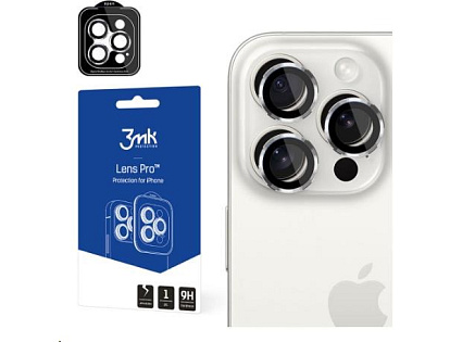 3mk Lens Protection Pro pro Apple iPhone 15, Silver