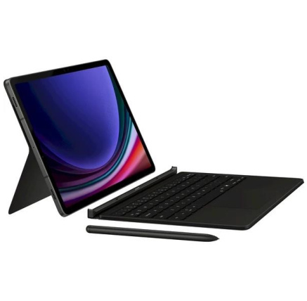 Samsung pouzdro s klávesnicí EF-DX725UBE pro Galaxy Tab S9/S9 FE, černá Samsung pouzdro s klávesnicí EF-DX725UBE pro Galaxy Tab S9/S9 FE, černá