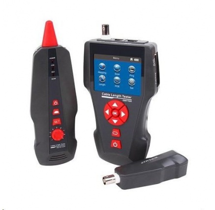 LAN Cable Tester TLCD80 s LCD, koax, Cat3/Cat5E/Cat6, UTP/STP, USB, PoE, ping, sonda, protismyčka LAN Cable Tester TLCD80 s LCD, koax, Cat3/Cat5E/Cat6, UTP/STP, USB, PoE, ping, sonda, protismyčka
