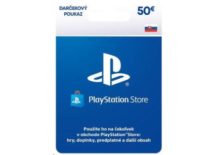 SONY Playstation Live Card Dual EUR50/SK