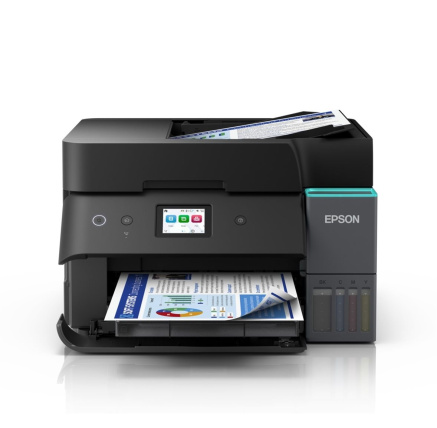 BAZAR - EPSON tiskárna ink EcoTank L6390, 4v1, A4, 1200x4800dpi, 35ppm, Fax, Wi-Fi, Záruka 5 let po registraci zdarma -