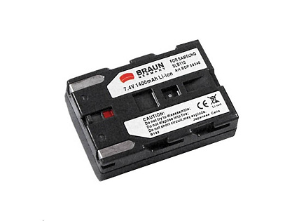 Braun akumulátor SAMSUNG SB-L110, 1400mAh Braun akumulátor SAMSUNG SB-L110, 1400mAh