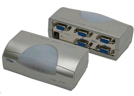 ATEN Elektronický VGA přepínač 4:1, stolní ATEN Elektronický VGA přepínač 4:1, stolní
