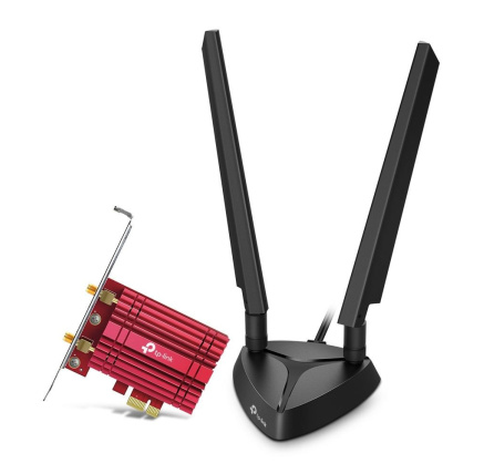 TP-Link Archer TXE75E WiFi6E PCIe adapter (AXE5400,2,4GHz/5GHz/6GHz,Bluetooth5.2)