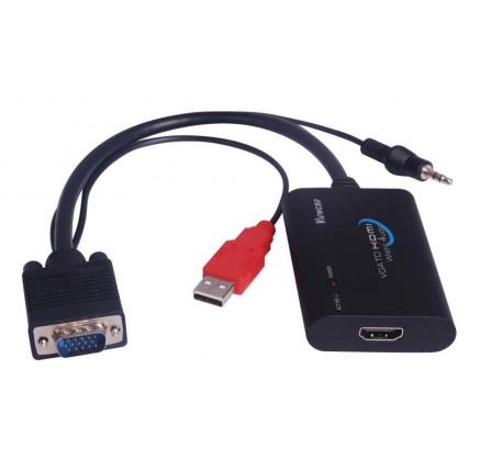PREMIUMCORD Převodník elektronický VGA+audio na HDMI PREMIUMCORD Převodník elektronický VGA+audio na HDMI